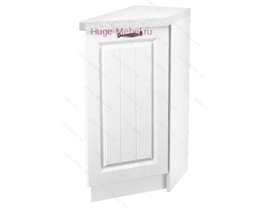 Шкаф кухонный нижний торцевой 300 Мария (белый)