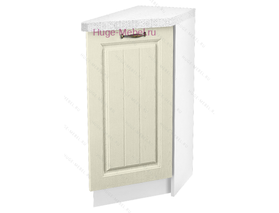 Шкаф кухонный нижний торцевой 300 Мария (крем)