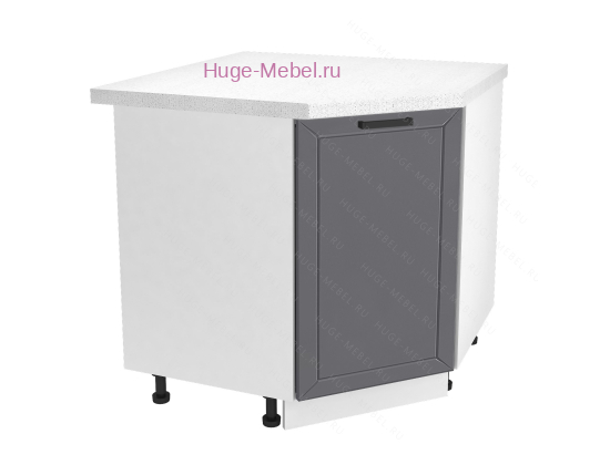 Шкаф кухонный угловой нижний 850 Альфа (вулкан)