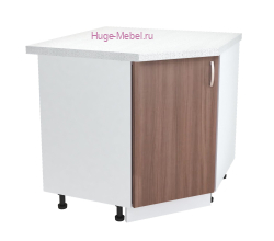 Шкаф кухонный угловой нижний 850 Дина (шимо темный)