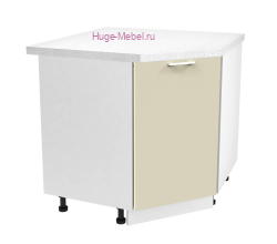 Шкаф кухонный угловой нижний 850 Катрин (крем)