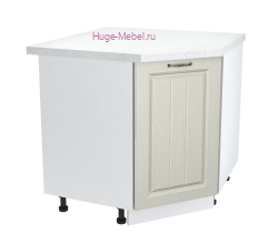 Шкаф кухонный угловой нижний 850 Мария (крем)