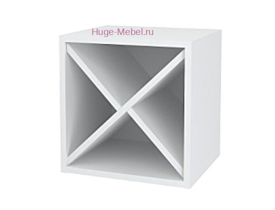 Верхний кухонный шкаф 350 без фасада (белый)