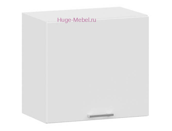 Антресольный кухонный шкаф высокий 500 Катрин (софт вайт)