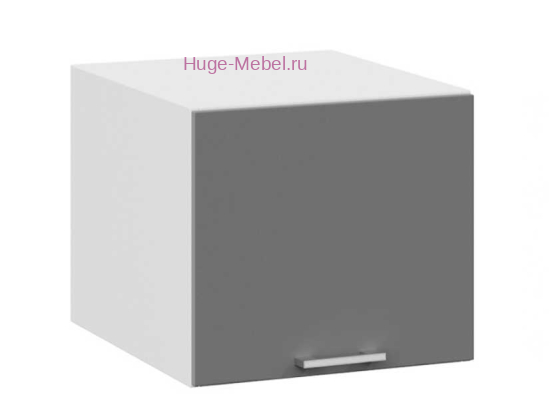 Антресольный кухонный шкаф верхний 400 Катрин (софт графит)