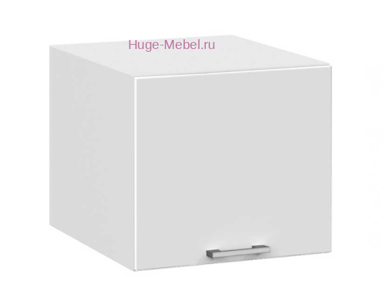 Антресольный кухонный шкаф верхний 400 Катрин (софт вайт)