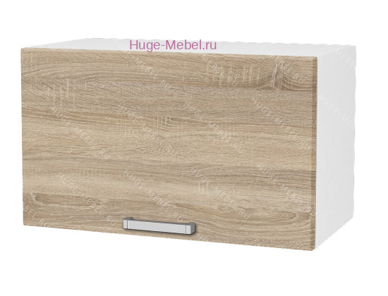 Горизонтальный кухонный шкаф верхний 600 Бетон (дуб сонома)