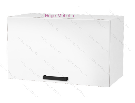 Горизонтальный кухонный шкаф верхний 600 Пасаденна (белый бриллиант)