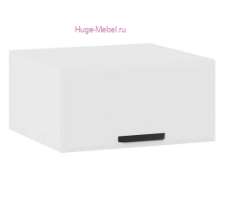 Антресольный кухонный шкаф верхний 800 Призма (белый супермат)