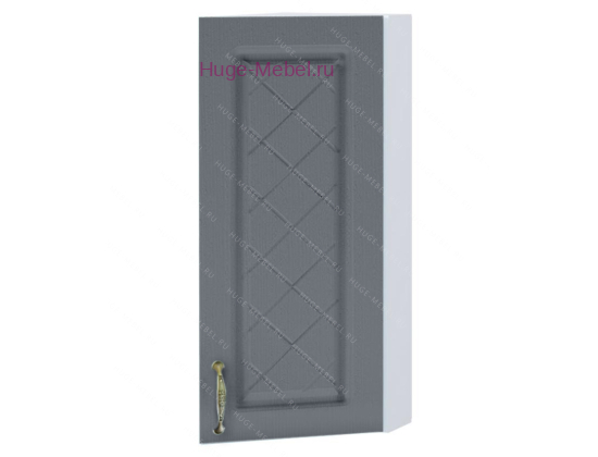 Торцевой шкаф кухонный верхний подвесной 300 Модена (дуб серый)