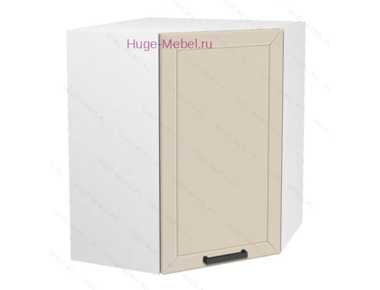 Угловой кухонный шкаф верхний 550 Альфа (брюле)