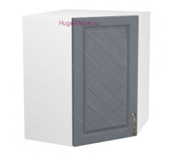 Угловой кухонный шкаф верхний 600 Модена (дуб серый)