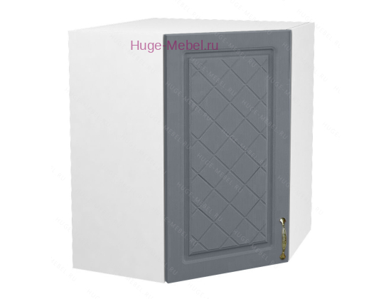 Угловой кухонный шкаф верхний 600 Модена (дуб серый)