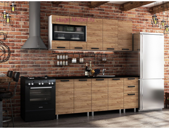 Кухня 2 метра "Крафт"