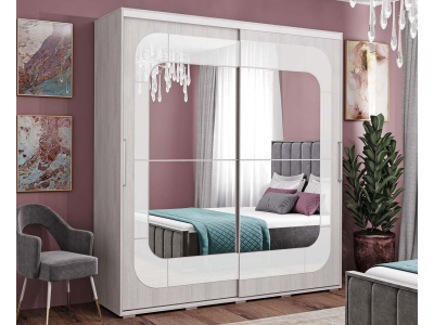 Шкаф-купе "Крафт-7 белый" Шкаф-купе "Крафт-7 белый"