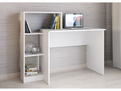 Стол компьютерный "Квартет-2 белый" Стол компьютерный "Квартет-2 белый"