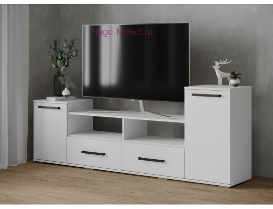 Тумба ТВ "Парус-2 белая"