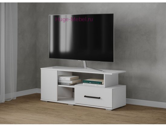 Тумба ТВ "Парус-4 белая"