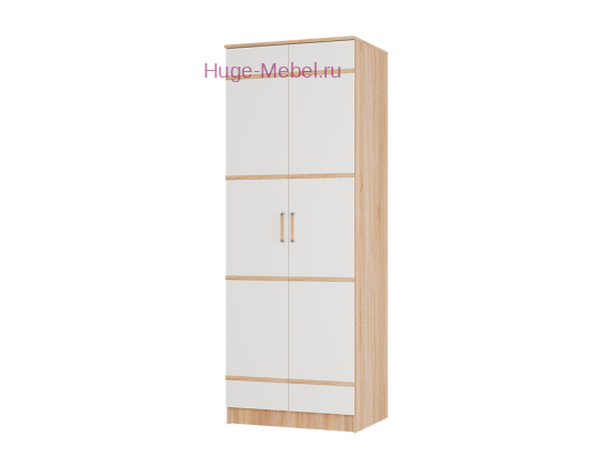 Шкаф 2-х створчатый Сакура белый