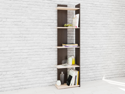 Стеллаж Ромео-7 венге/дуб Стеллаж Ромео-7 венге/дуб