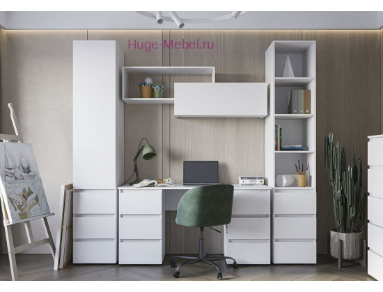 Стенка детская "Хелен" белая