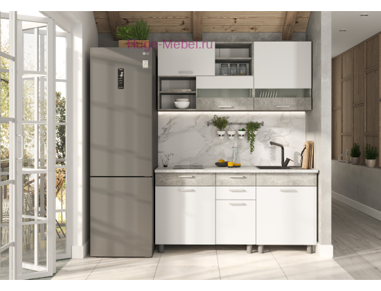 Готовая кухня "Денвер" 1.6 метра