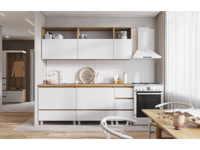 Готовая кухня "Хелен крафт" 2 метра Готовая кухня "Хелен крафт" 2 метра