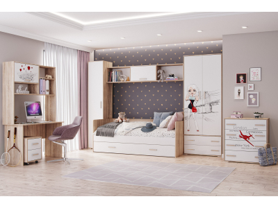 Мебель для детской "Бланка К-2" Мебель для детской "Бланка К-2"