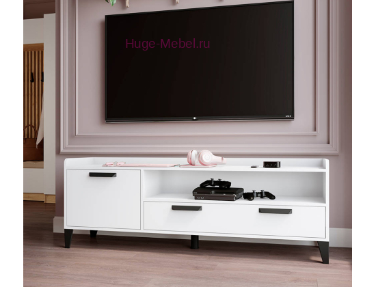 Тумба ТВ "Парус-8 белая"