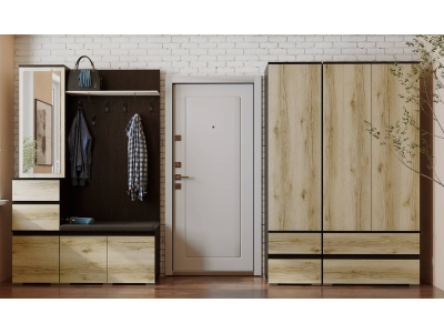 Прихожая "Плейона" венге