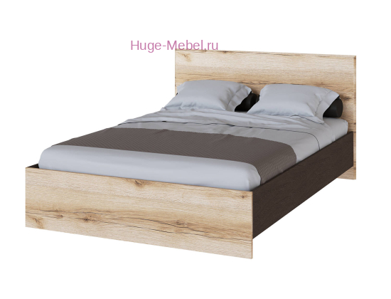 Кровать 140х200 "Плейона" венге