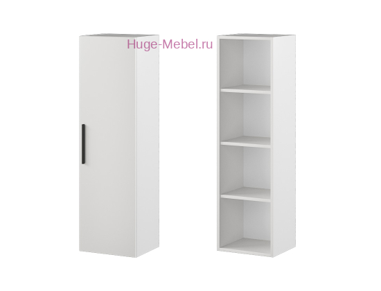 Пенал настенный "Альберо" белый