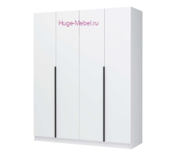 4-х створчатый шкаф "Лион ШК-03" белый