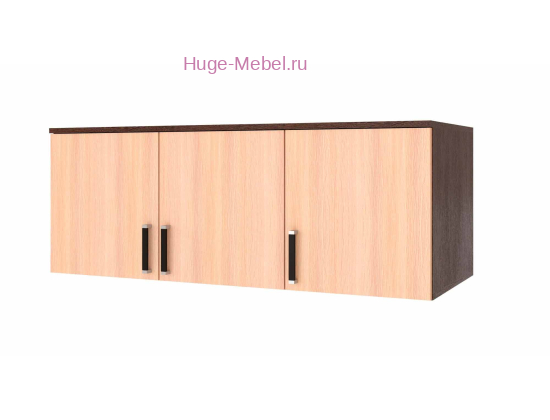 Антресоль для шкафов "Лагуна" 120 см венге/дуб