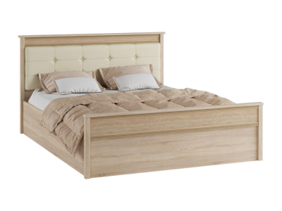 Корпус кровати 160х200 "Ливорно ЛКР-1" сонома