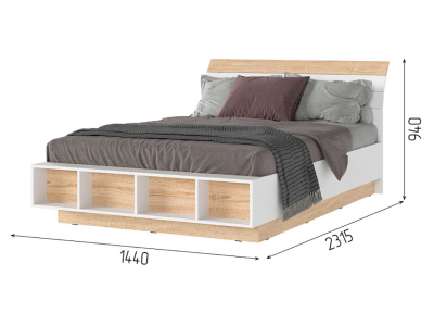 Кровать 140х200 "Санса КР-01" Кровать 140х200 "Санса КР-01"