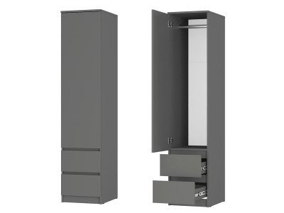 Пенал "Симпл ПН-17" графит