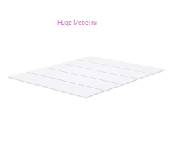 Настил (латы) ЛДСП 160х200 белый БТС