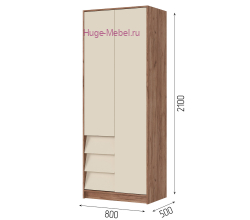 Шкаф 2-х створчатый "Рейн ШК 01"