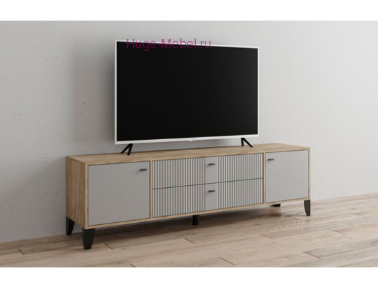 Тумба ТВ "Парус-10 серый"