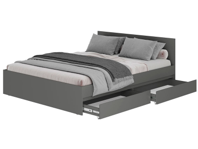 Кровать 160х200 "Симпл" графит Кровать 160х200 "Симпл" графит