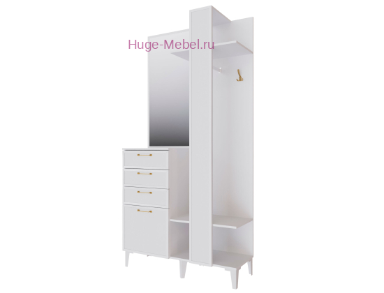 Прихожая "Толедо ТЦС-30" белая