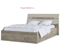 Каркас кровати 140х200 "Гавана" кашемир/крафт серый