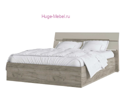 Каркас кровати 160х200 "Гавана" кашемир/крафт серый
