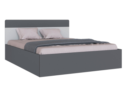 Каркас кровати 160х200 "Вегас" графит серый