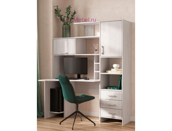 Стол компьютерный №6 дуб анкор