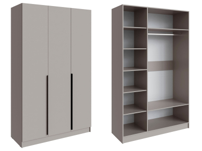 Шкаф "Мадрид" 1,4 м без зеркала кашемир Шкаф "Мадрид" 1,4 м без зеркала кашемир