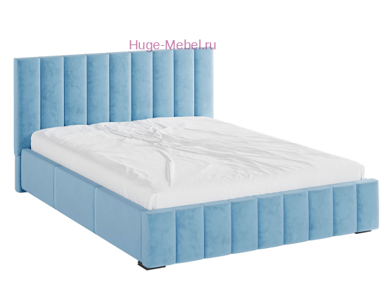 Корпус кровати 1,6 "Нега" светло-голубой