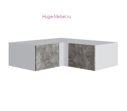 Антресоль Н300 для углового шкафа "Мадрид" ателье (угол прямой)