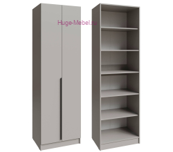 Шкаф 70 см с полками "Мадрид" кашемир